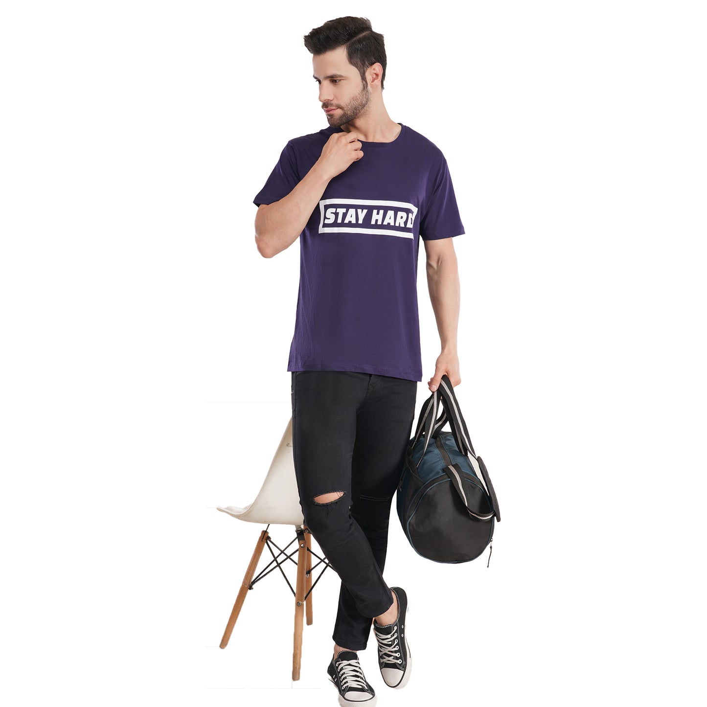 Stay Hard Classic Tee - Outlined