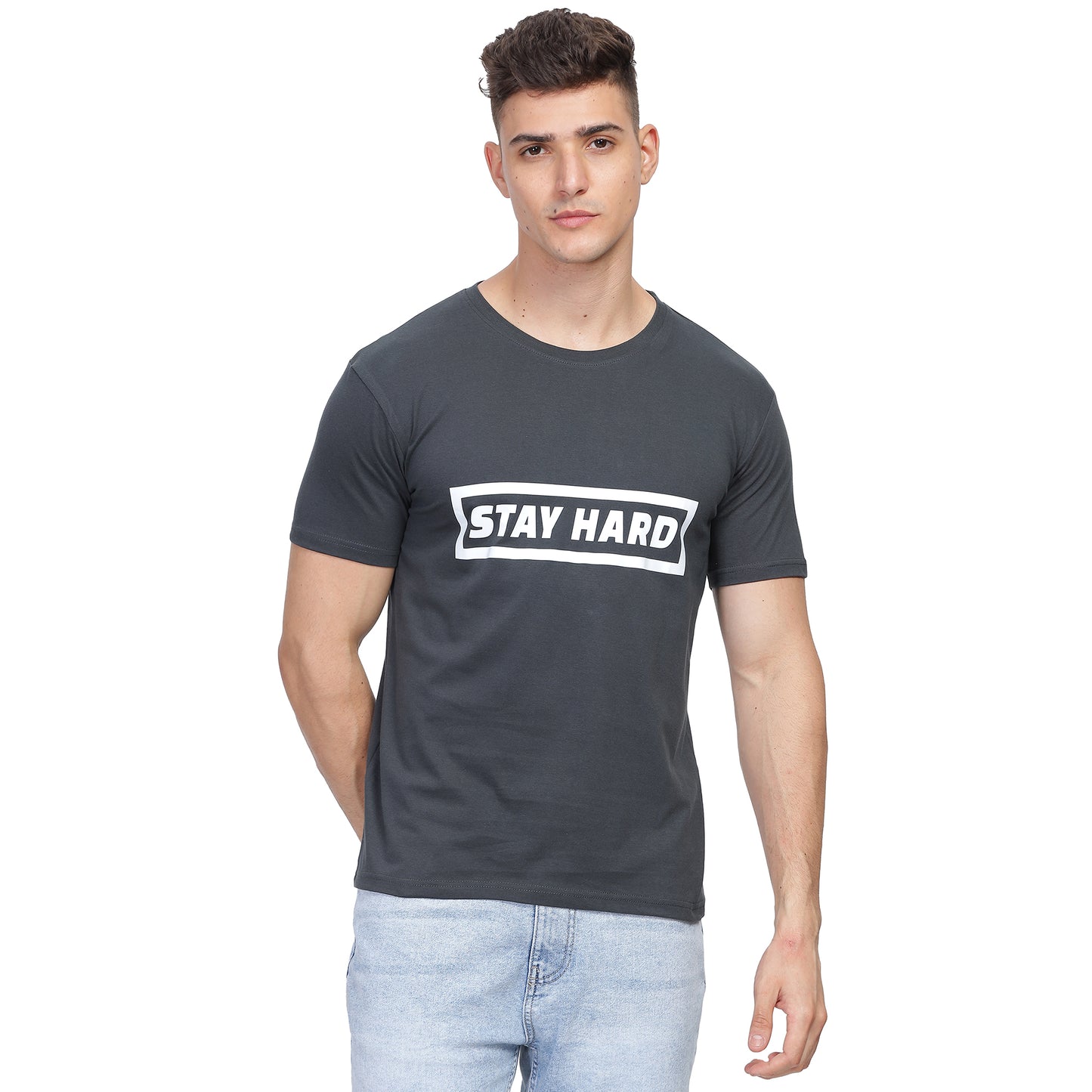Stay Hard Classic Tee - Outlined