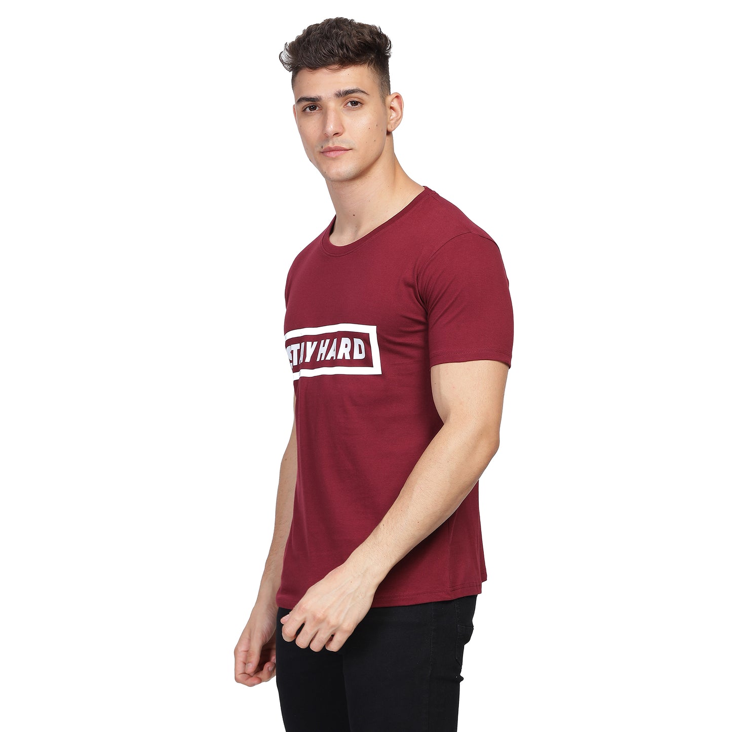 Stay Hard Classic Tee - Outlined