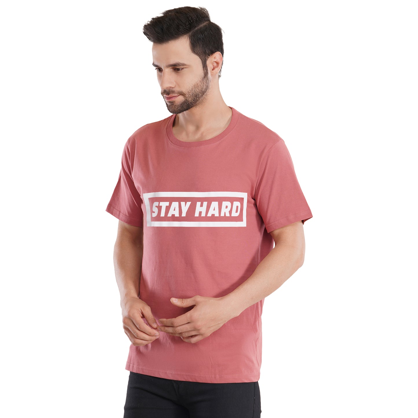 Stay Hard Classic Tee - Outlined