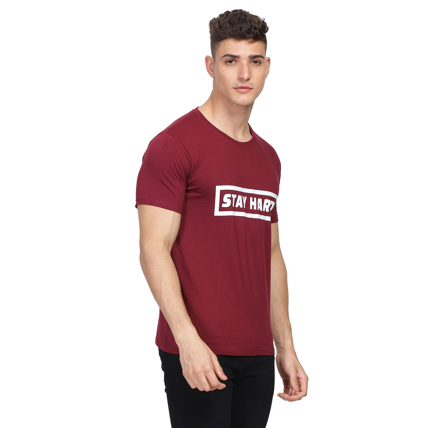Stay Hard Classic Tee - Outlined