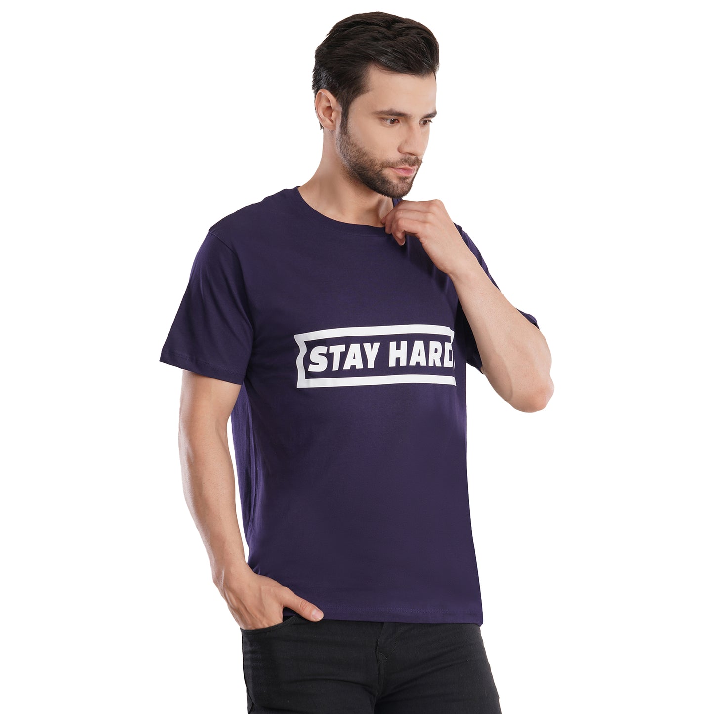 Stay Hard Classic Tee - Outlined