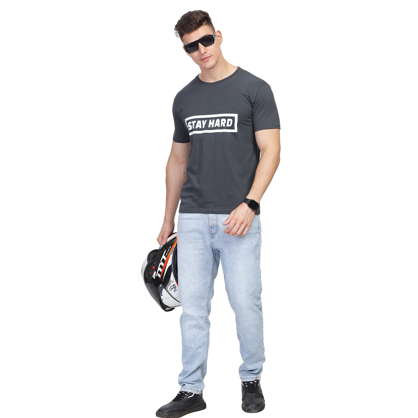 Stay Hard Classic Tee - Outlined