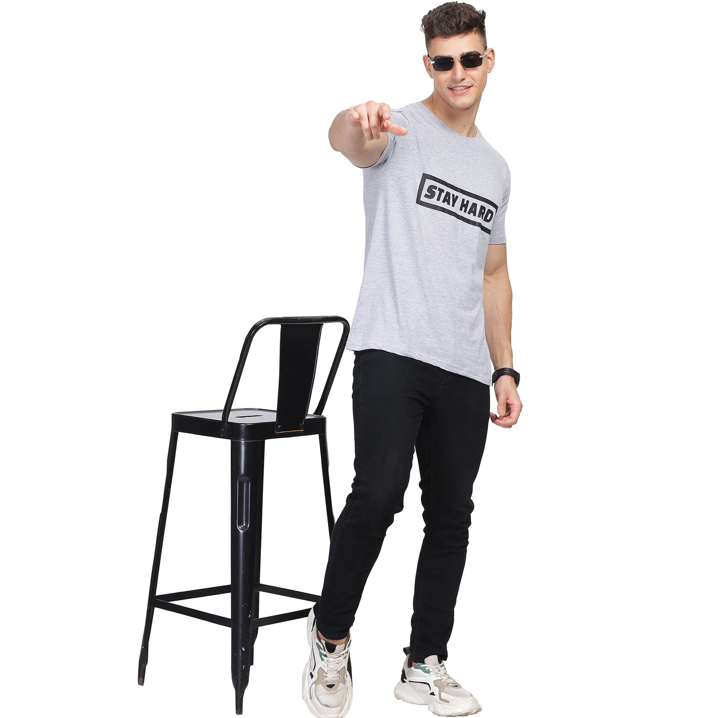 Stay Hard Classic Tee - Outlined