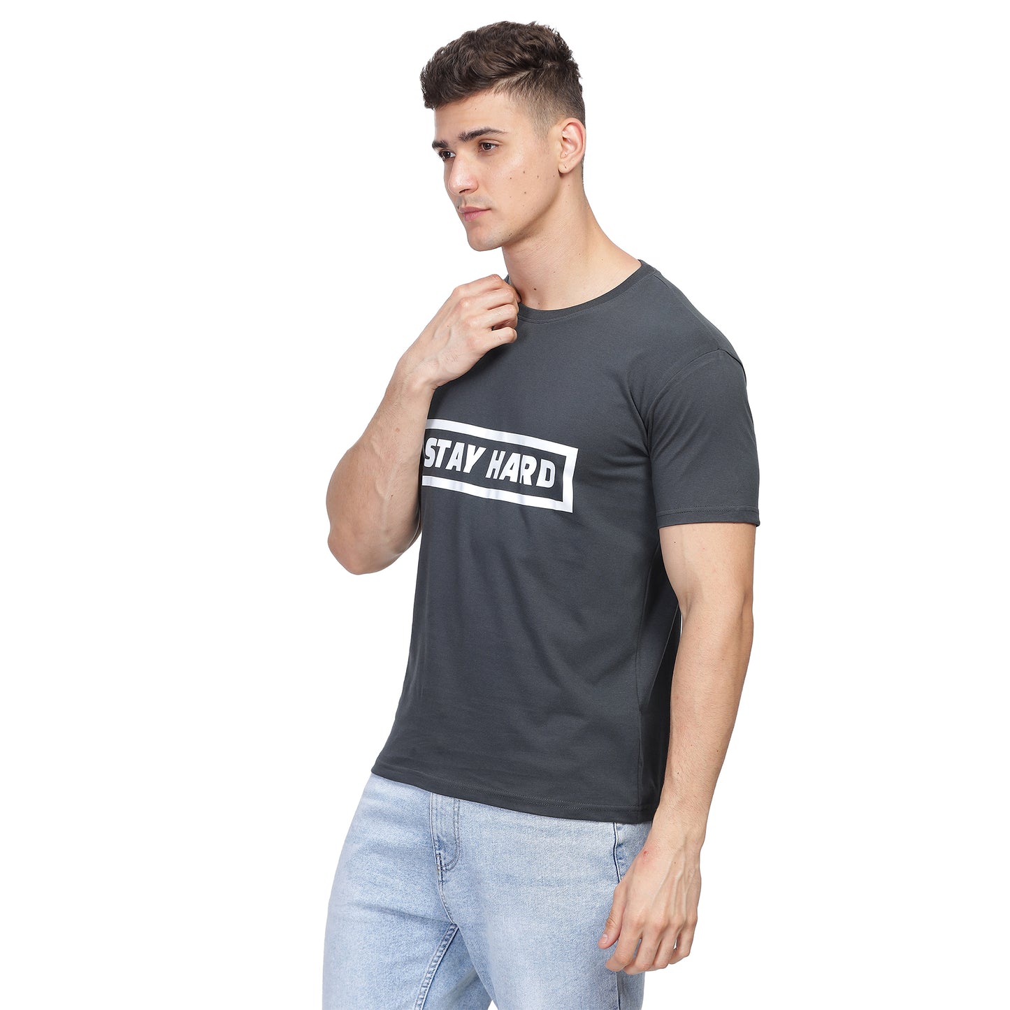 Stay Hard Classic Tee - Outlined
